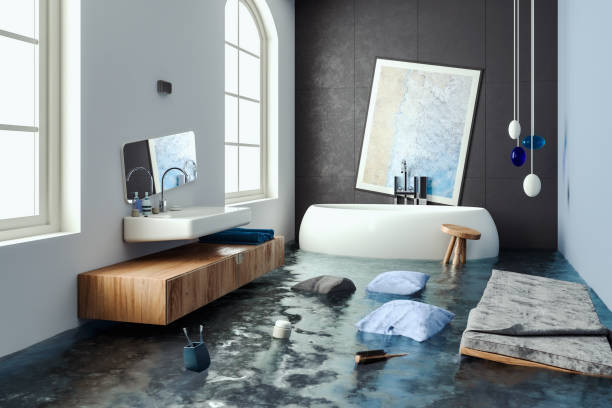 Water damage restoration process in Van Buren, AR